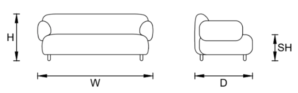 Sofas and benches